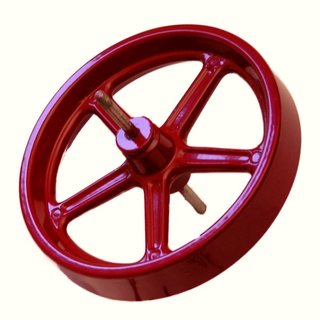 Schwungrad 100 mm rot - Wilesco Ersatzteile